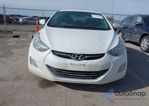2013 Hyundai Elantra Gls z USA, uszkodzony, nr VIN 5NPDH4AE7DH424070